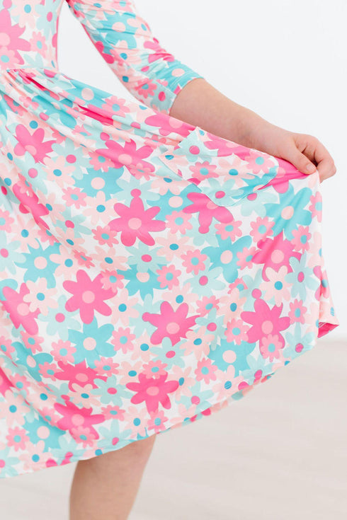 petal-perfection-3-4-sleeve-pocket-twirl-dress Mila &  Rose - Sophia's Style--12-24M--2